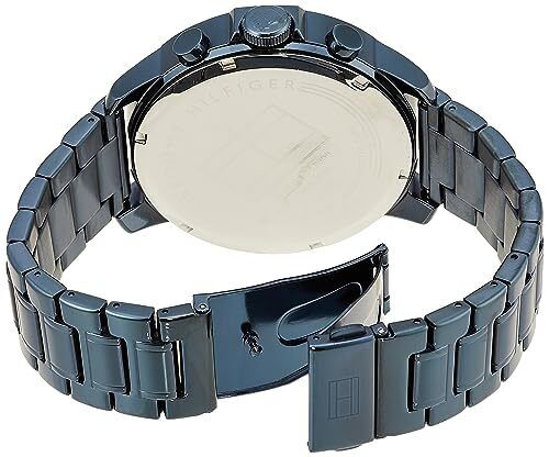 Tommy Hilfiger Luca Chronograph Grey Dial Blue Steel Strap Watch For Men - 1710493 Buy Now By Tommy Hilfiger