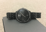 Emporio Armani Crystal Ceramica Black Dial Black Steel Strap Watch For Women - AR1478 Buy Now By Emporio Armani