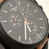 Tissot Chrono XL NBA Special Edition Black Dial Brown Leather Strap Watch for Men - T116.617.36.051.12 Buy Now By Tissot