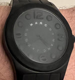 Marc Jacobs Pelly Black Dial Black Silicon Strap Watch for Women - MBM2511 Buy Now By Marc Jacobs