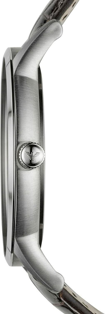 Emporio Armani Renato Classic Brown Dial Brown Leather Strap Watch For Men - AR2413 Buy Now By Emporio Armani