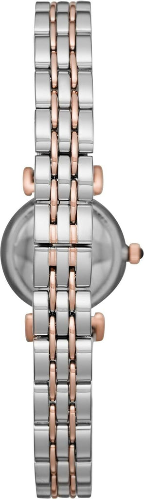 Emporio Armani Gianni T Bar Quartz Blue Dial Two Tone Steel Strap Watch For Women - AR11222 Buy Now By Emporio Armani