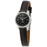 Tissot Le Locle Automatic Lady Black Dial Black Leather Strap Watch for Women - T41.1.123.57 Buy Now By Tissot
