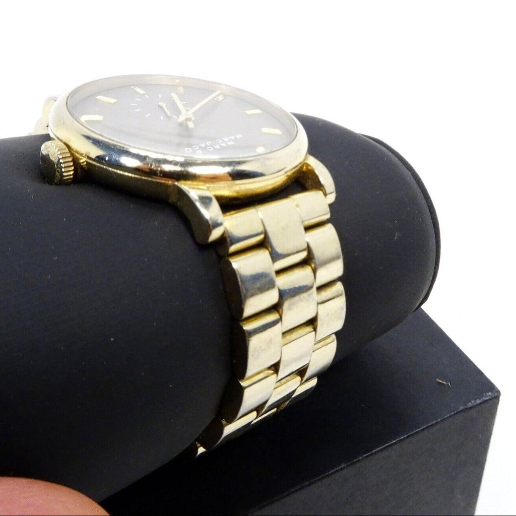 Marc Jacobs Baker Brown Dial Gold Steel Strap Watch for Women - MBM8631 Buy Now By Marc Jacobs