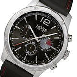 Hugo Boss Professional Black Dial Black Silicone Strap Watch for Men - 1513525 Buy Now By Hugo Boss
