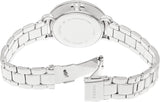 Fossil Jacqueline Multi-Function Mother of Pearl Dial Silver Steel Strap Watch for Women - ES3755 Buy Now By Fossil