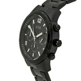 Guess Chronograph Black Dial Black Steel Strap Watch for Men - W15061G1 Buy Now By Guess