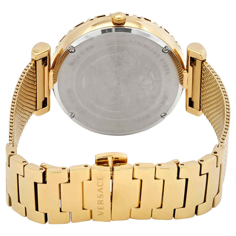 Versace Palazzo Empire Greca Green Dial Gold Mesh Bracelet Watch for Women - VEDV00819 Buy Now By Versace