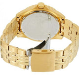 Guess Dazzling Diamonds Gold Dial Gold Steel Strap Watch for Women - W85110L1 Buy Now By Guess