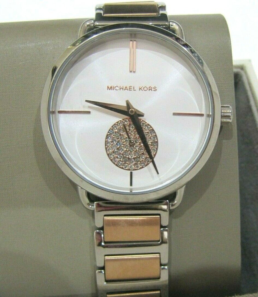 Michael Kors Portia Quartz Silver Dial Two Tone Steel Strap Watch For Women - MK3709 Buy Now By Michael Kors