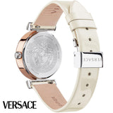 Versace Greca White Dial White Leather Strap Watch for Women - VELW00120 Buy Now By Versace