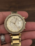 Michael Kors Parker Gold Dial Gold Steel Strap Watch for Women - MK5354 Buy Now By Michael Kors
