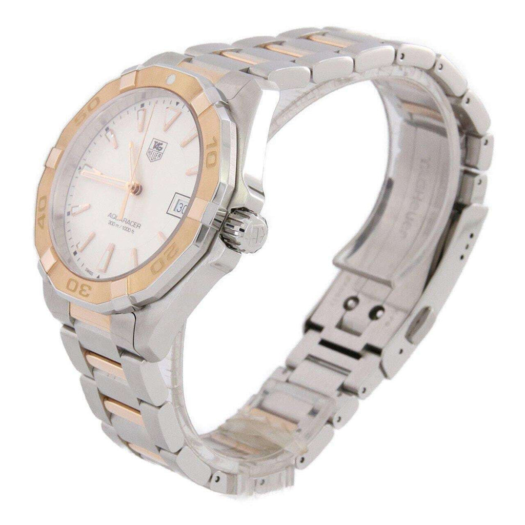 Tag Heuer Aquaracer White Dial Watch for Men - WAY1150.BD0911 Buy Now By Tag Heuer