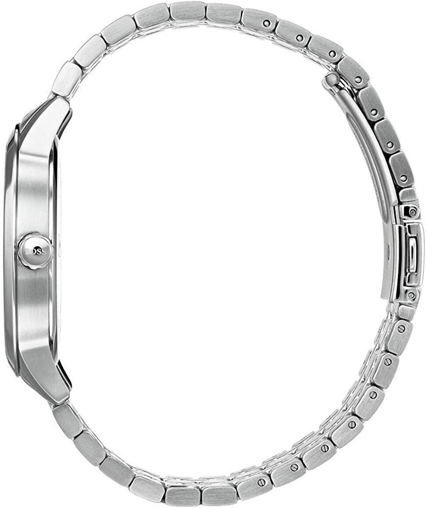 Hugo Boss Officer Chronograph Blue Dial Silver Steel Strap Watch for Men - 1513615 Buy Now By Hugo Boss