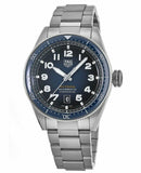 Tag Heuer Autavia Automatic Blue Dial Silver Steel Strap Watch for Men - WBE5116.EB0173 Buy Now By Tag Heuer
