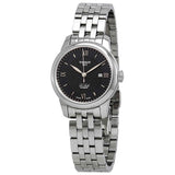 Tissot Le Locle Automatic Lady Black Dial Silver Steel Strap Watch For Women - T006.207.11.058.00 Buy Now By Tissot