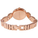 Calvin Klein Wavy White Dial Rose Gold Steel Strap Watch for Women - K9U23646 Buy Now By Calvin Klein