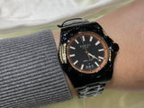 Gucci Dive Quartz Black Dial Black Steel Strap Watch For Men - YA136213 Buy Now By Gucci