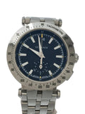 Versace V-Race Sport Black Dial Silver Steel Strap Watch for Men - VAH010016 Buy Now By Versace