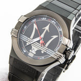 Maserati Potenza 42mm Black Analog Dial Black Strap Watch For Men - R8853108003 Buy Now By Maserati