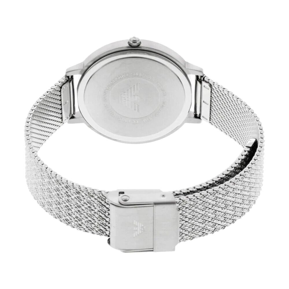 Emporio Armani Kappa Silver Dial Silver Mesh Bracelet Watch For Women - AR11128 Buy Now By Emporio Armani