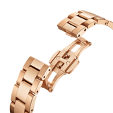 Daniel Wellington Iconic Donna Pink Dial Rose Gold Steel Strap Watch For Women - DW00100331 Buy Now By Daniel Wellington