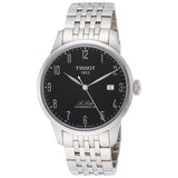 Tissot Le Locle Powermatic 80 Black Dial Silver Steel Strap Watch For Men - T006.407.11.052.00 Buy Now By Tissot