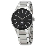 Emporio Armani Renato Quartz Black Dial Silver Steel Strap Watch For Men - AR11118 Buy Now By Emporio Armani