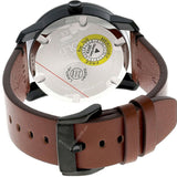 Movado Bold Black Dial Brown Leather Strap Watch For Men - 3600305 Buy Now By Movado