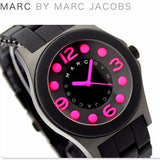 Marc Jacobs Pelly Black Dial Black Silicone Strap Watch for Women - MBM2529 Buy Now By Marc Jacobs