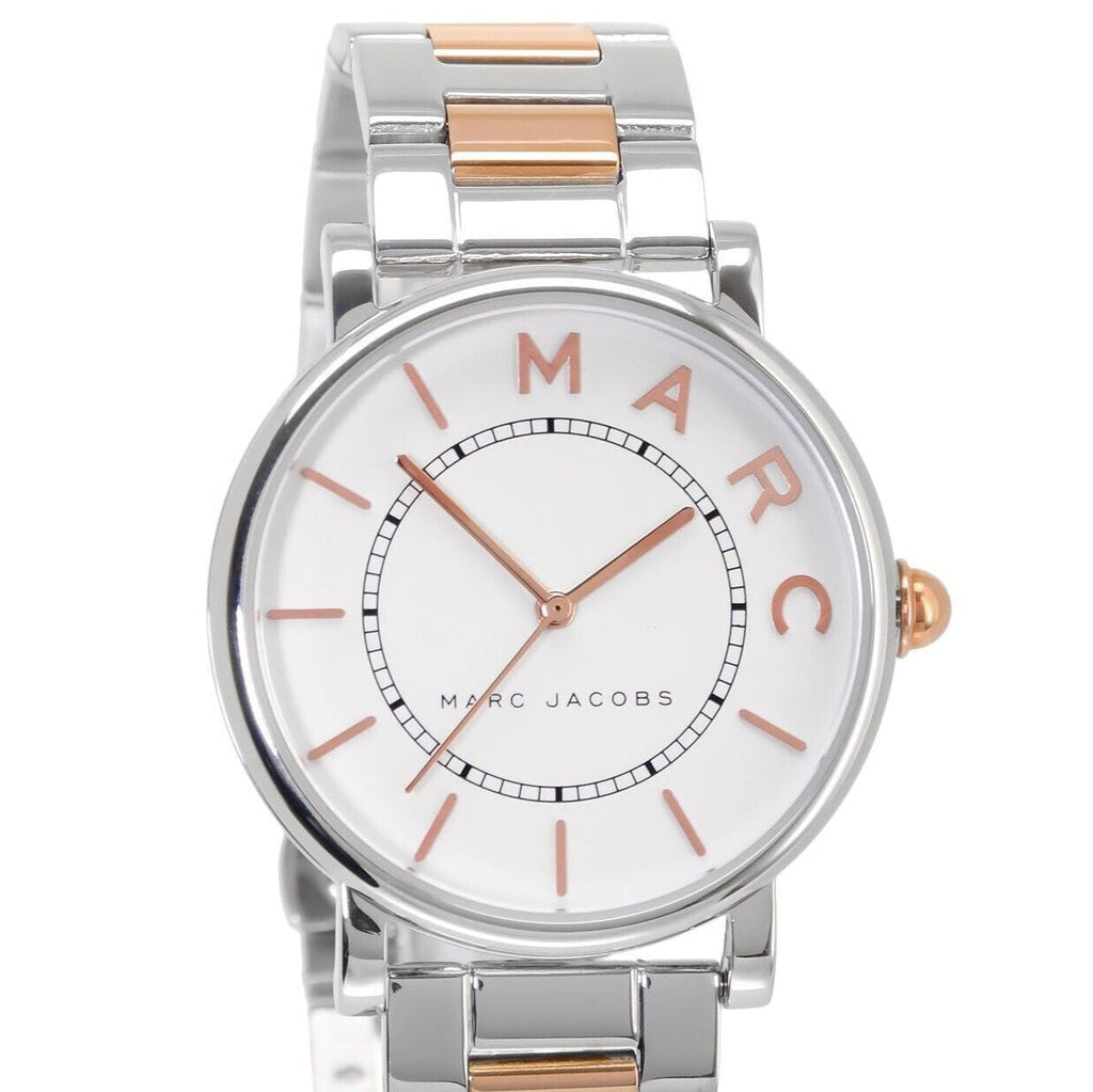 Marc Jacobs Roxy Silver Dial Two Tone Steel Strap Watch for Women - MJ3551 Buy Now By Marc Jacobs