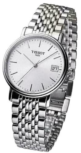 Tissot T Classic Desire Silver Dial Silver Mesh Bracelet Watch for Men - T52.1.481.31 Buy Now By Tissot