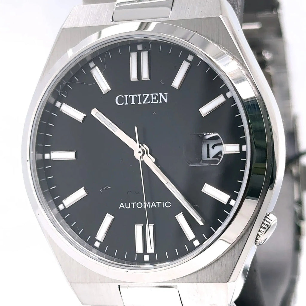 Citizen Tsuyosa Automatic Black Dial Silver Steel Strap Watch For Men - NJ0150-56E Buy Now By Citizen