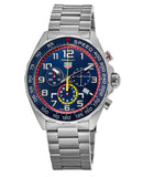 Tag Heuer Formula 1 x Red Bull Racing Chronograph Blue Dial Silver Steel Strap Watch for Men - CAZ101AL.BA0842 Buy Now By Tag Heuer