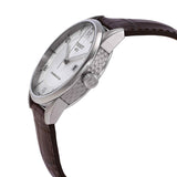 Tissot Luxury Powermatic 80 Silver Dial Brown Leather Strap Watch For Men - T086.407.16.037.00 Buy Now By Tissot