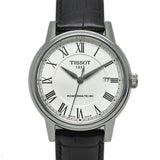 Tissot Carson Powermatic 80 White Dial Black Leather Strap Watch For Men - T085.407.16.013.00 Buy Now By Tissot