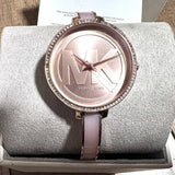 Michael Kors Jaryn Analog Rose Gold Dial Pink Steel Strap Watch For Women - MK4545 Buy Now By Michael Kors