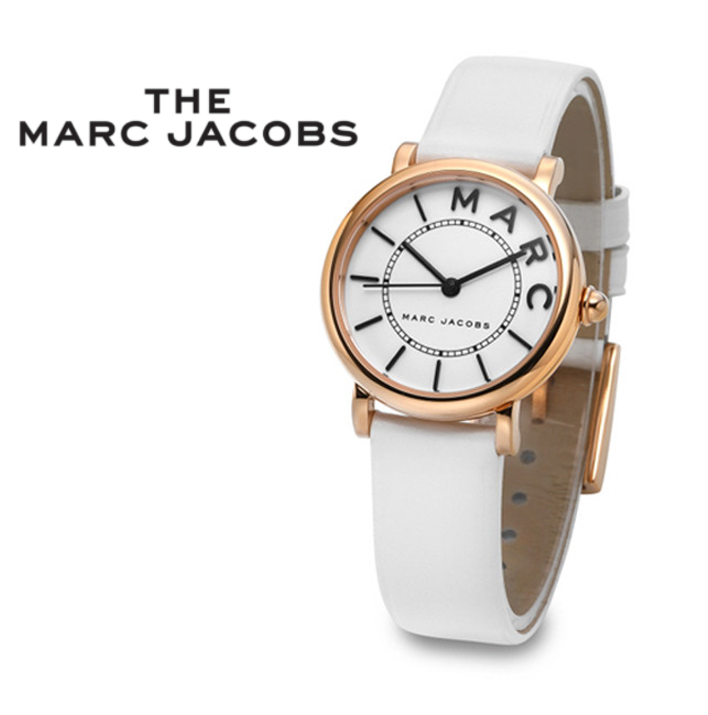 Marc Jacobs Roxy White Dial White Leather Strap Watch for Women - MJ1562 Buy Now By Marc Jacobs
