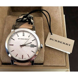 Burberry The City Silver Dial Brown Leather Strap Watch for Women - BU9025 Buy Now By Burberry