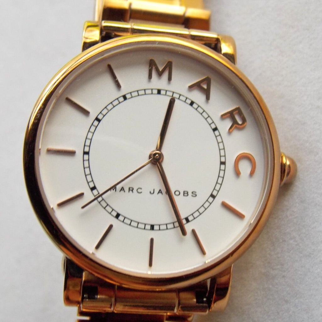 Marc Jacobs Roxy White Dial Rose Gold Steel Strap Watch for Women - MJ3523 Buy Now By Marc Jacobs