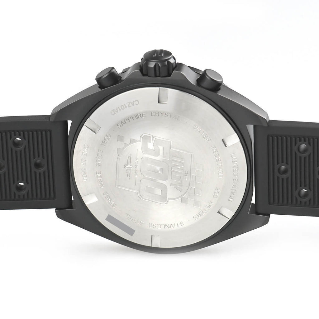 Tag Heuer Formula 1 Indy 500 Limited Edition Chronograph Black Dial Black Rubber Strap Watch for Men - CAZ101AD.FT8024 Buy Now By Tag Heuer