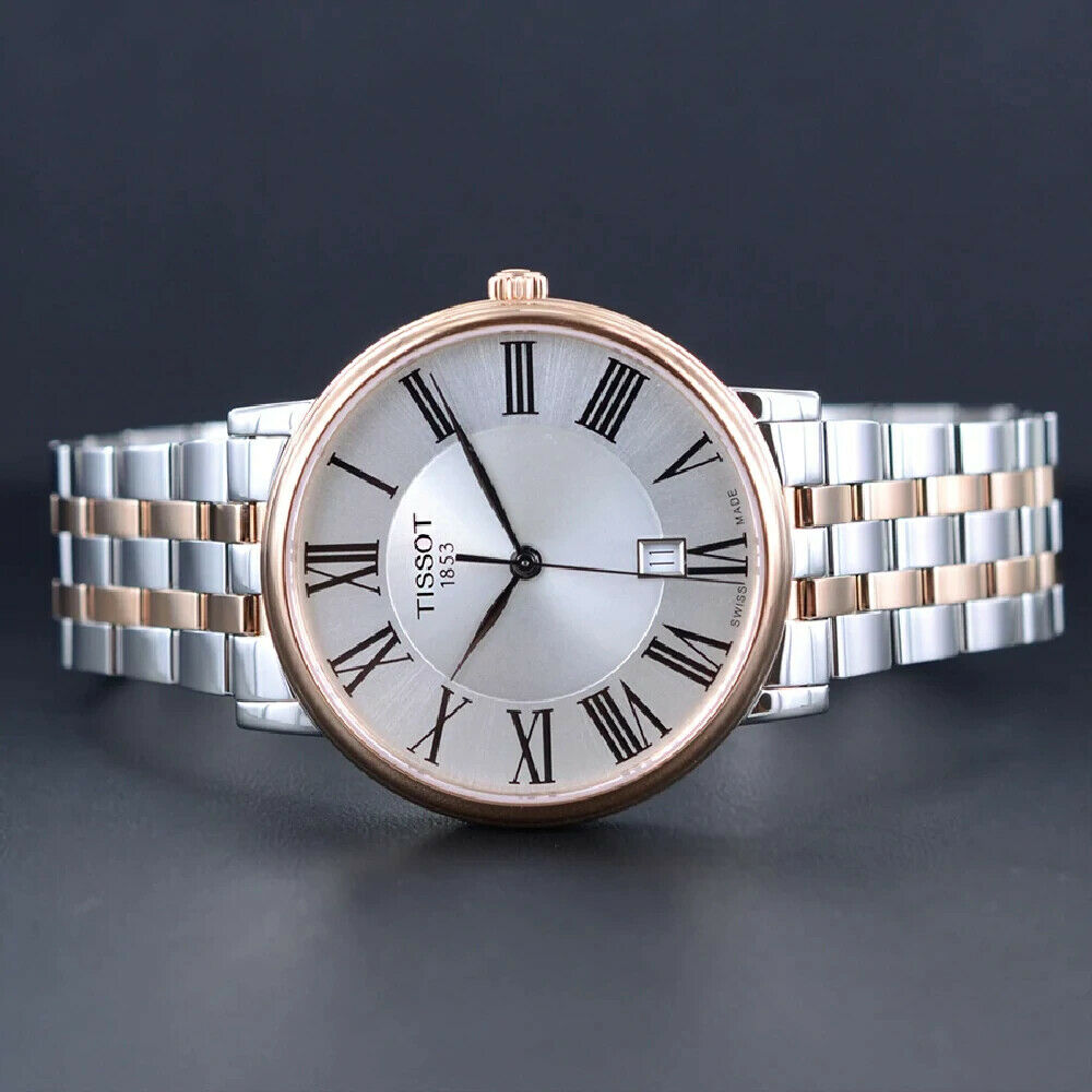 Tissot Carson Premium White Dial Two Tone Steel Strap Watch For Men - T122.410.22.033.00 Buy Now By Tissot