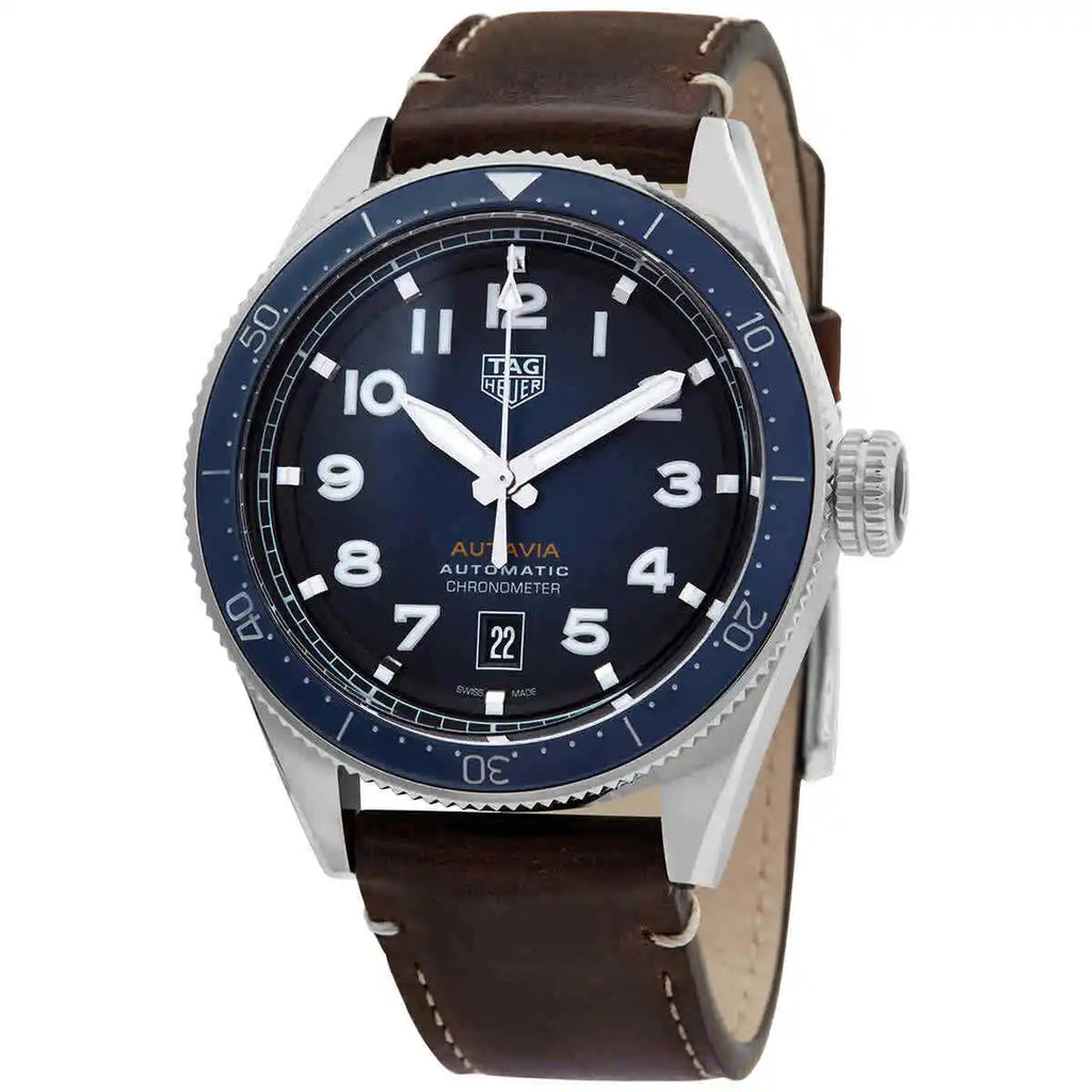 Tag Heuer Autavia Blue Dial Watch for Men - WBE5116.FC8266 Buy Now By Tag Heuer