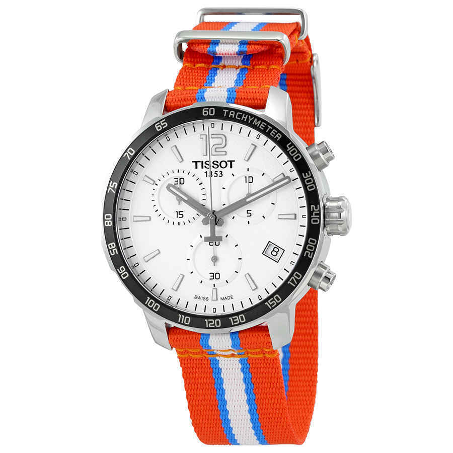 Tissot Quickster Chronograph NBA Oklahoma City Thunder Watch For Men - T095.417.17.037.14 Buy Now By Tissot