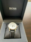 Hugo Boss Jet Silver Dial Black Leather Strap Watch for Men - 1513282 Buy Now By Hugo Boss