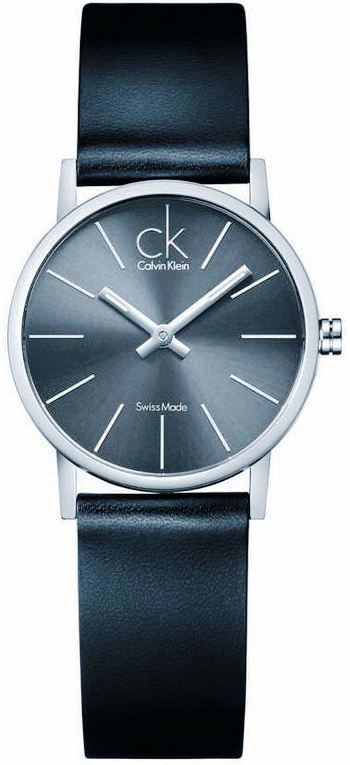 Calvin Klein Minimal Black Dial Black Leather Strap Watch for Women - K7622107 Buy Now By Calvin Klein