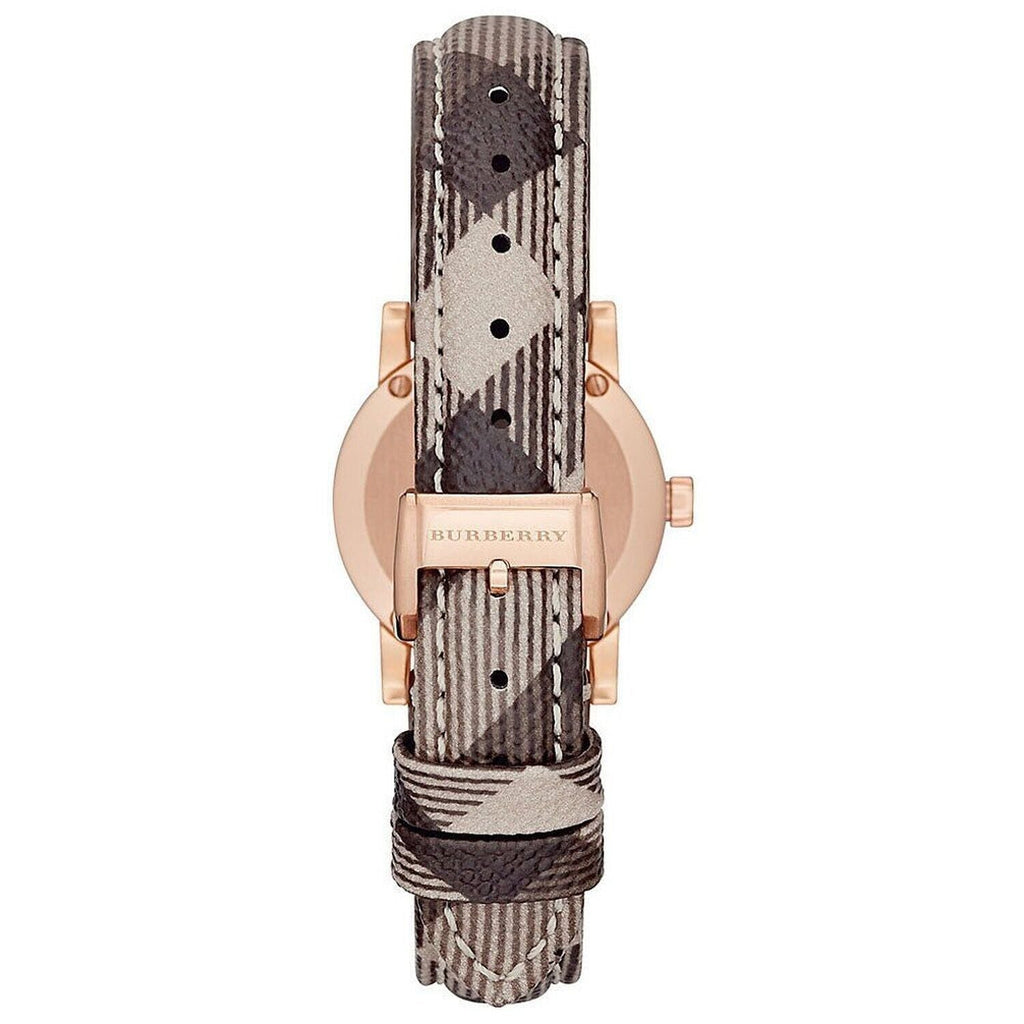 Burberry The City Pink Dial Brown Leather Strap Watch for Women - BU9236 Buy Now By Burberry