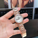 Coach Madison White Dial Rose Gold Steel Strap Watch for Women - 14502398 Buy Now By Coach