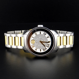 Movado Bold Silver Dial Two Tone Steel Strap Watch For Women - 3600256 Buy Now By Movado