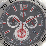 Tag Heuer Formula 1 Manchester United Special Edition Grey Dial Black Silicone Strap Watch for Men - CAZ101M.FT8024 Buy Now By Tag Heuer